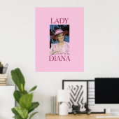 Poster de Lady Diana (Bureau à domicile)