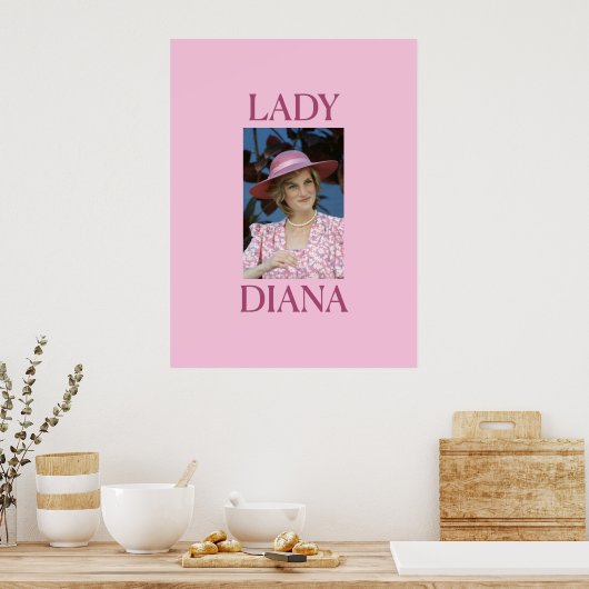 Poster de Lady Diana (Cuisine)