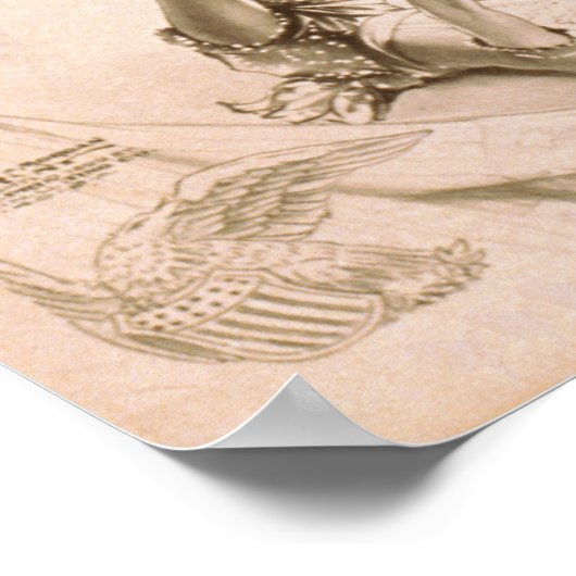 Poster de l'Aérialist Act de Luken VAUDEVILLE (Coin)