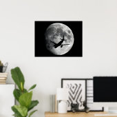 Poster de l'aéronef Moon (Bureau à domicile)
