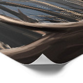 Poster de l'affiche Abstrait Déplaisant Twisted Tr (Coin)