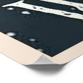 Poster de l'affiche Black Cat Wash Your Paws (Coin)