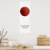 Poster de l'affiche de basket-ball sur la motivati (Cuisine)