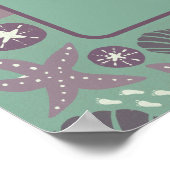 Poster de l'Affiche de bienvenue Beach House (Coin)