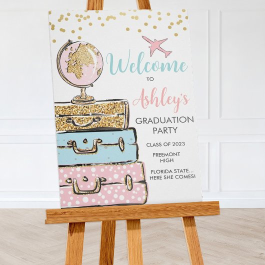 Poster de l'Affiche de bienvenue de la valise de v