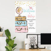 Poster de l'Affiche de bienvenue de la valise de v (Bureau à domicile)