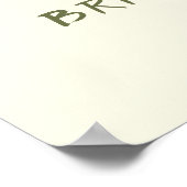 Poster de l'Affiche de bienvenue fleur sauvage Bee (Coin)