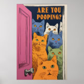 Poster de l'affiche de chats (Devant)