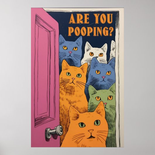 Poster de l'affiche de chats (Devant)