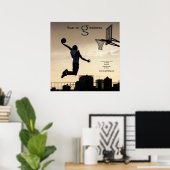 Poster de l'affiche de la grandeur (basket-ball) (Bureau à domicile)