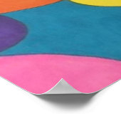 Poster de l'affiche de l'Art moderne en verre tend (Coin)