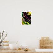 Poster de l'affiche de l'artiste Pop Art Abstrait (Cuisine)