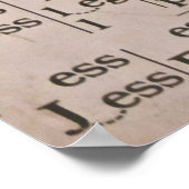 Poster de l'affiche de l'école vintage (Coin)