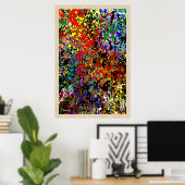 Poster de l'affiche de l'enduit de peinture (Bureau à domicile)