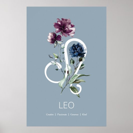 Poster de l'affiche de l'étoile Leo Zodiac (Devant)