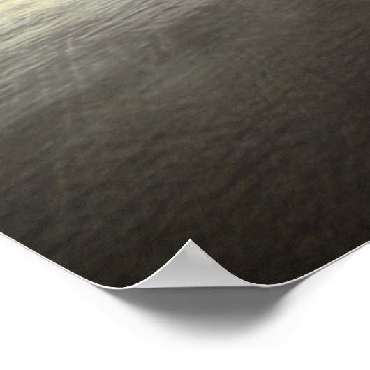 Poster de l'affiche de l'océan Pacifique de l'Oreg (Coin)