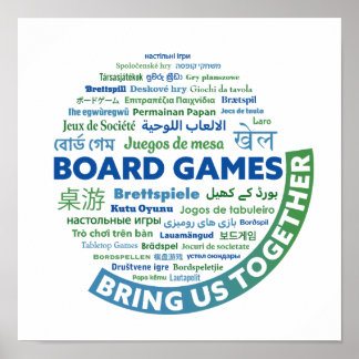 Poster de l'affiche des jeux de société Rassemblez