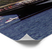 Poster de l'affiche du grand navire Kruzenshtern (Coin)