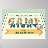 Poster de l'affiche du Jeu Nuit (Devant)