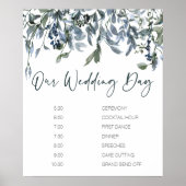 Poster de l'affiche du Mariage Floral vert Silver (Devant)