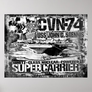 Poster de l'affiche du porte-avions John C. Stenni