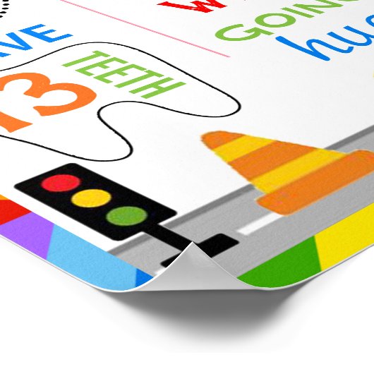 Poster de l'affiche du premier anniversaire du tra (Coin)