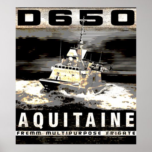 Poster de l'affiche Frigate Aquitaine (Devant)