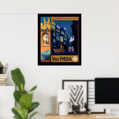 Poster de l'affiche India Travel (Bureau à domicile)