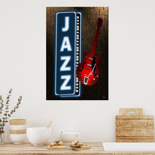 Poster de l'affiche Jazz Neon (Cuisine)