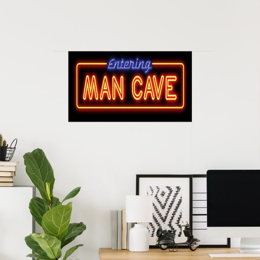 Poster de l'affiche Man Cave (Bureau à domicile)