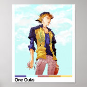 Poster de l'affiche One Outs Anime (Devant)