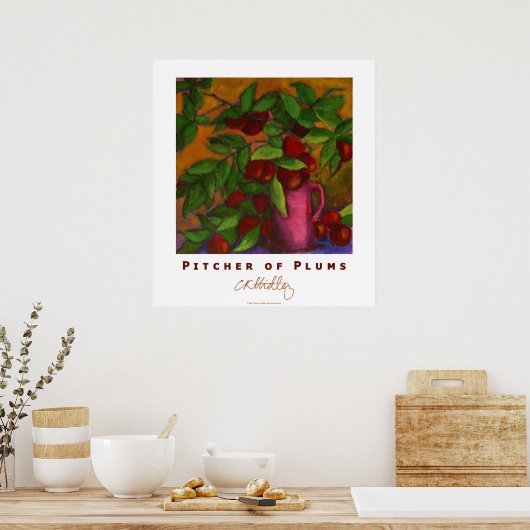 Poster de l'affiche Pitcher of Plums (Cuisine)