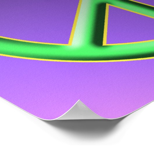 Poster de l'affiche Pop Art Peace (Coin)