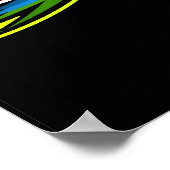 Poster de l'affiche psychédélique de Owl (Coin)