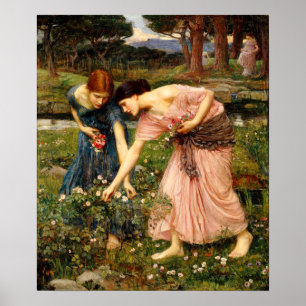 Poster de l'affiche Waterhouse Gather Ye Rosebuds