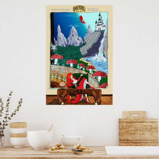 Poster de l'agence de voyage Fae (Cuisine)