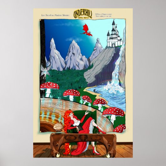 Poster de l'agence de voyage Fae (Devant)