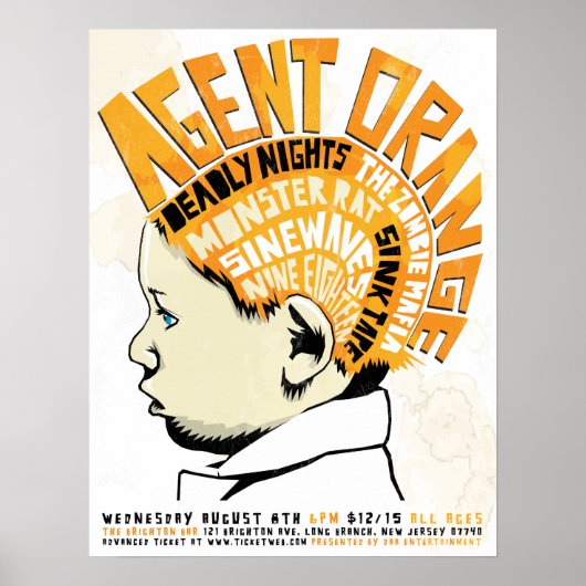 Poster de l'agent Orange (Devant)