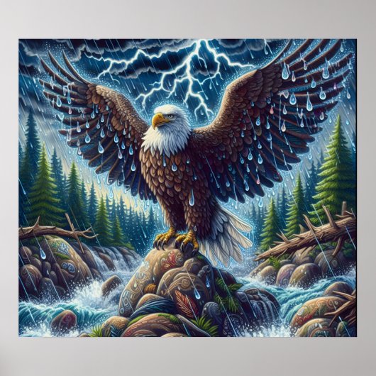 Poster de l'Aigle (Devant)