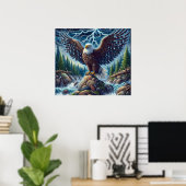 Poster de l'Aigle (Bureau à domicile)