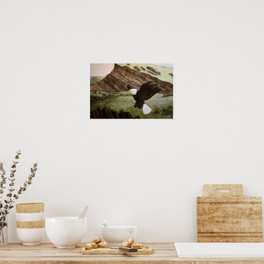 Poster de l'aigle chauve (Cuisine)