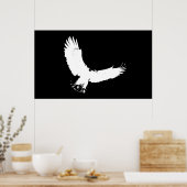 Poster de l'aigle en silhouette Imprimer Aigle en  (Cuisine)