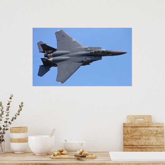 Poster de l'aigle F-15E Strike (Cuisine)