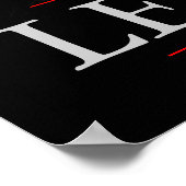 Poster de l'aigle noir blanc (Coin)