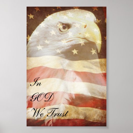 Poster de l'aigle patriotique (Devant)