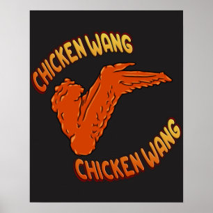 Poster de l'aile de poulet
