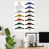 Poster de l'AKTA Belt Rank (Bureau à domicile)