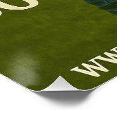 Poster de l'alien bleu de la théorie du livre (Coin)