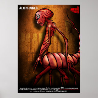 Poster de l'Alien Jones de TMAH