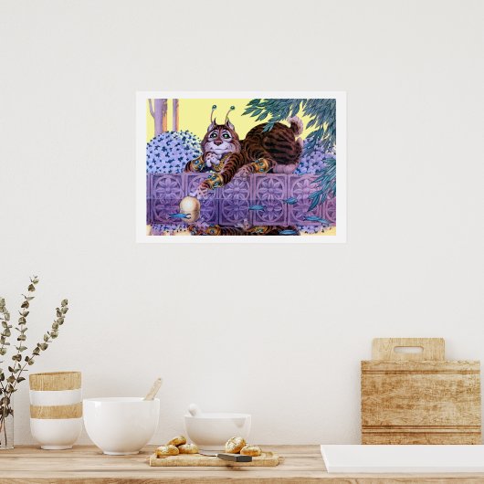 Poster de l'Alien Kitty (Cuisine)